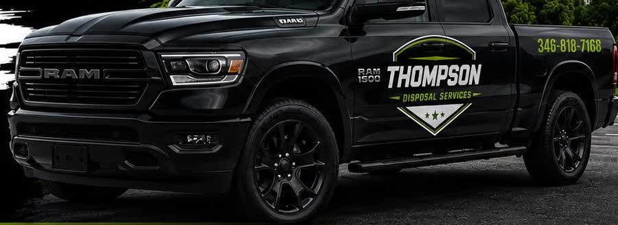 The Thompson Disposal Services Ram 1500 truck
